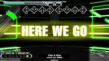 【LV14】DDR / Like A Star - EXPERT DOUBLE with handclap