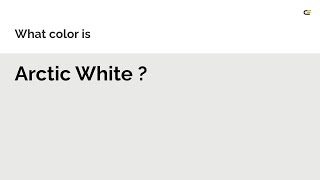 Arctic White color #e9eae7 hex Cool Grey color e9eae7