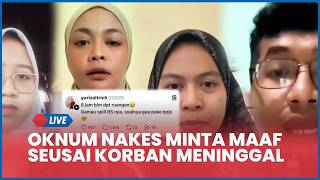 Oknum Nakes Komentar Buruk ke Pasien BPJS Minta Maaf seusai Korban Wafat
