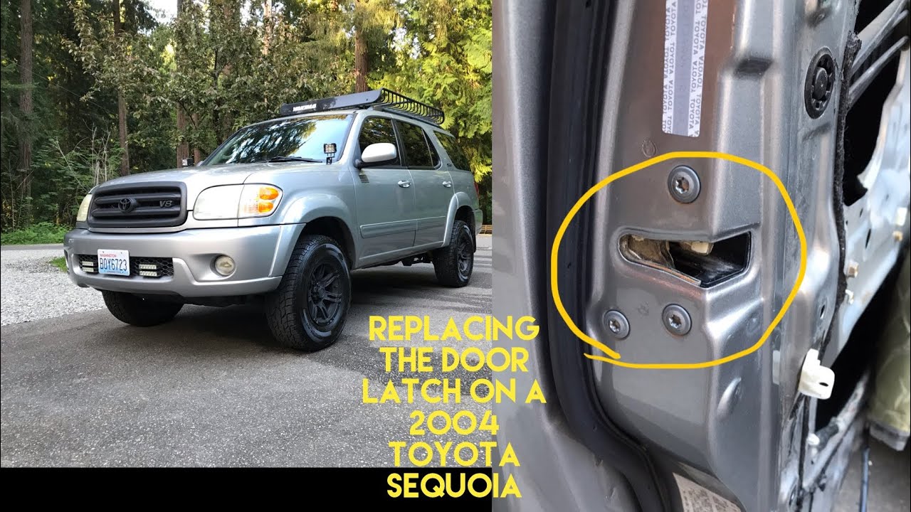 Replacing The Door Latch Mechanism And Actuator On A 2004 Toyota Sequoia