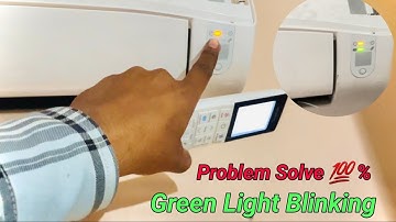 hitachi ac 2023 model green light blinking | hitachi inverter ac green light blinking