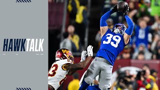 Round Two Against The Cardinals In Week 10 | Hawk Talk Podcast