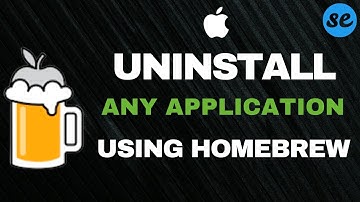 How to uninstall Application Using Homebrew || Homebrew Course
