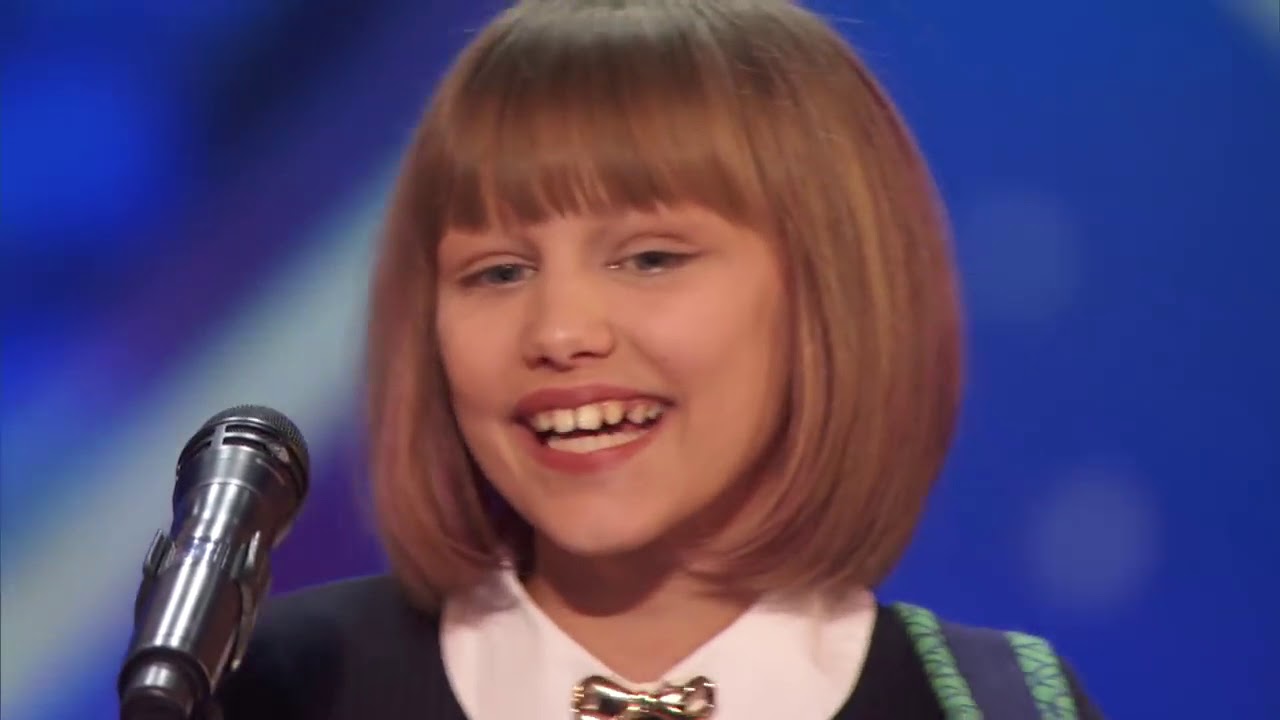 Grace VanderWaal 12 Year Old Ukulele Player Gets Golden Buzzer America
