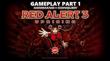 Command & Conquer Red Alert 3 Uprising Gameplay Part 1 - Tonys Pc And Design