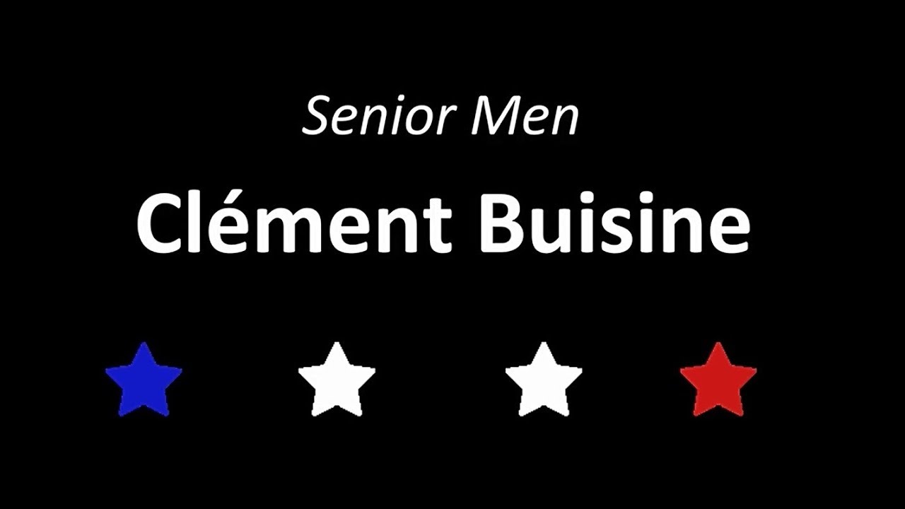 NOS ETOILES FRANCAISES : CLEMENT BUISINE