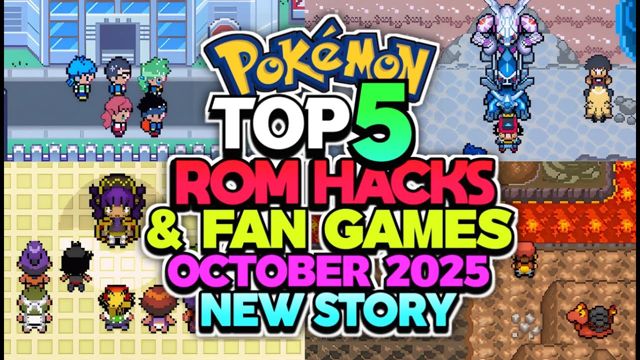 The 5 BEST Pokémon ROM Hacks & Fan Games to Play with NEW STORY in ...