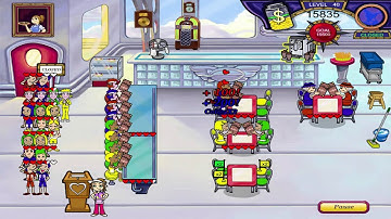 Diner Dash 3: Flo on the Go - Level #40 - Blimp X