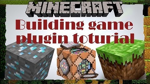 BUILDING GAME PLUGIN || Tutorial [Nederlands/Dutch]
