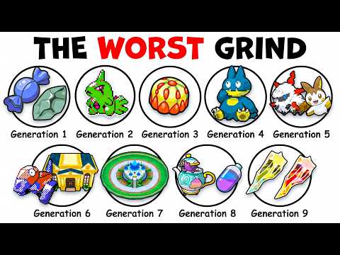 The WORST Grind In Every Pokemon Game