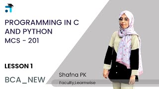 Lesson 1 (BLOCK I) | Programming in C and Python | MCS 201 | Kerala's No.1 IGNOU Coaching App #ignou