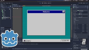 How to create a Windows 95 interface in Godot