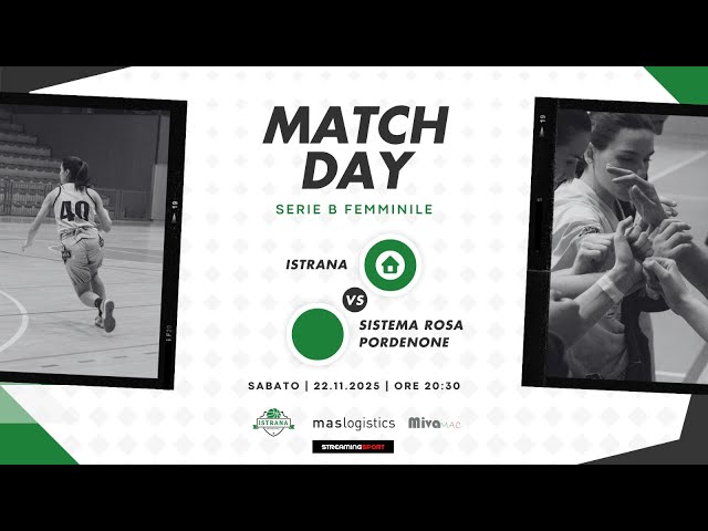 ISTRANA BASKET vs SISTEMA ROSA PORDENONE