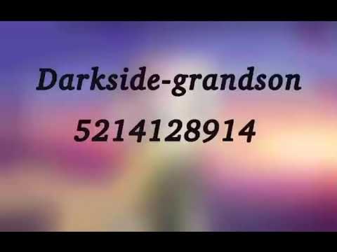 roblox song id darkside grandson