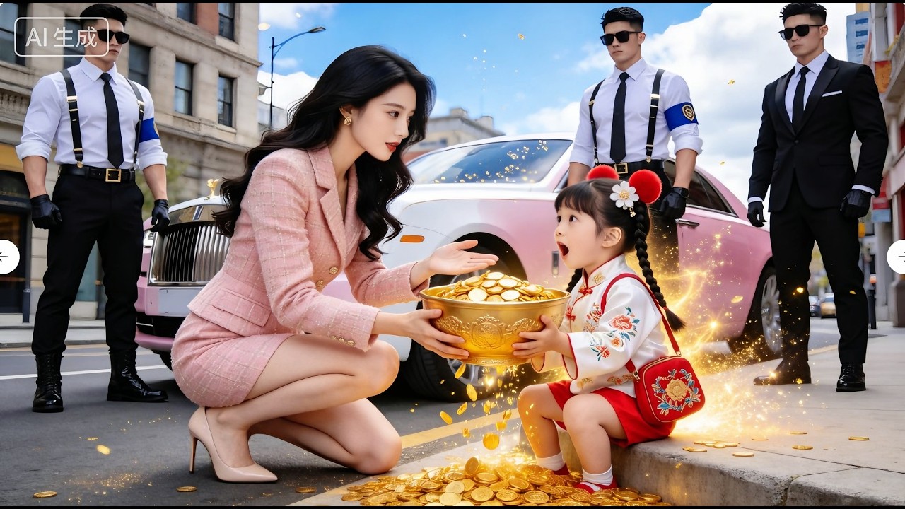 एक अनाथालय में पली महिला सड़क पर एक भाग्यशाली लड़की से मिली। तब से उसकी किस्मत चमकने लगी।