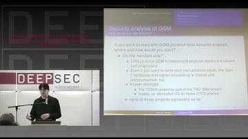 OsmocomBB   A tool for GSM protocol level security analysis of GSM networks  DeepSec   2010
