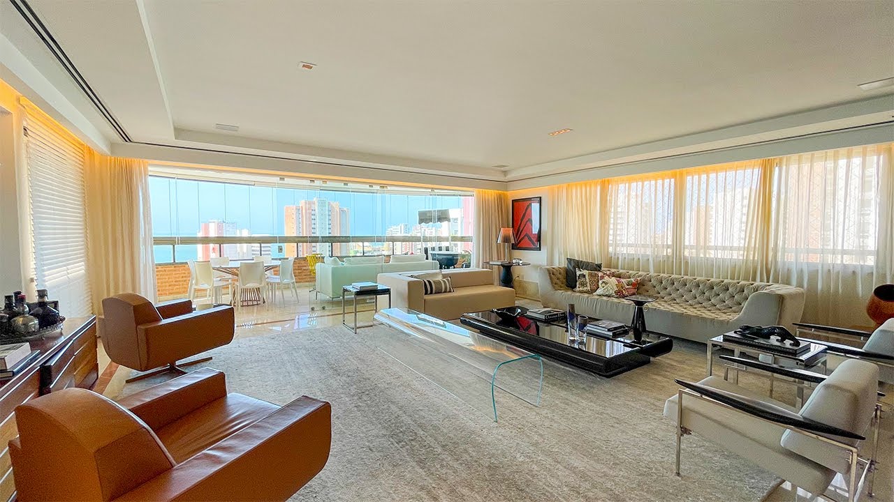 Apartamento alto padrão 387 m² à venda no Meireles, Fortaleza