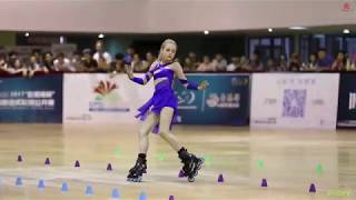 《芒种 망종 Mang Chủng》✘ Sofia Bogdanova，2017 SSO Junior Female Classic Slalom，1st，Russia 上海轮滑公开赛