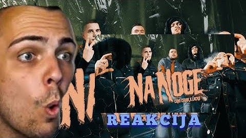 GUH REAKCIJA NA CRNI CERAK FEAT. LACKU - NA NOGE (OFFICIAL VIDEO)