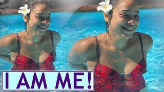 Bhoori aka Sumona Chakravarti turns bold in a fiery red monokini