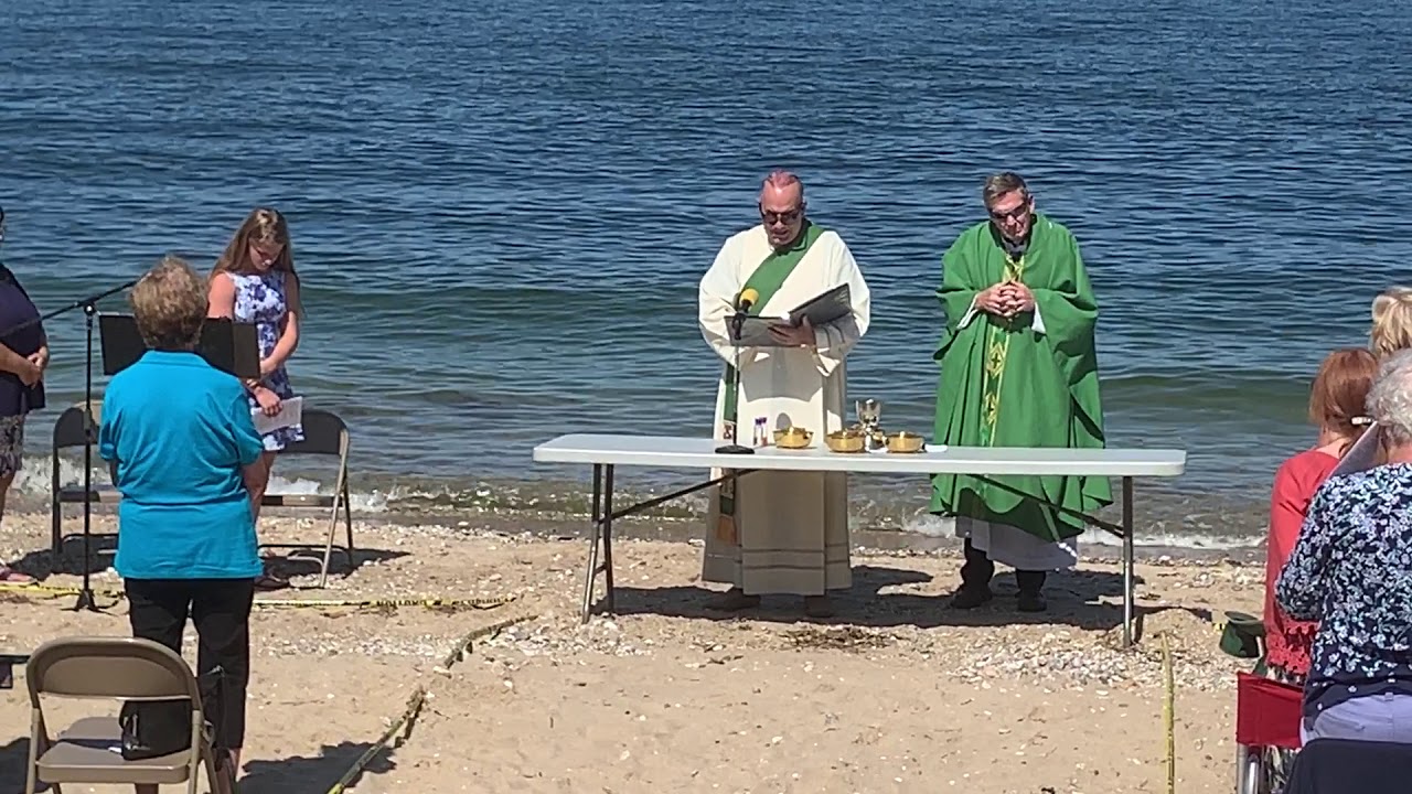 St. Patrick's Church of Smithtown beach Mass Schubert's Beach 915
