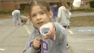 'Marshmallow Madness' at Lindley Elementary