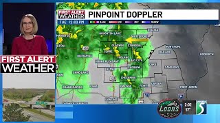 First Alert Weather Update: Radar update ahead of rain tonight