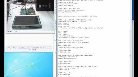 DM3730 Devkit8500 Demonstrate for Andorid boot up from NAND FLASH