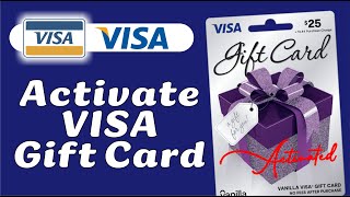 How to Activate Visa Gift Card in 2026
