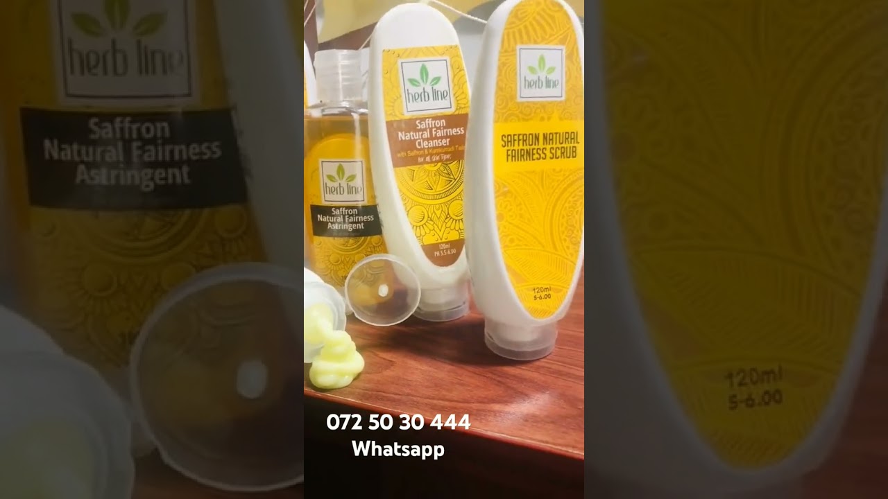 Herbline saffron facial kit 
