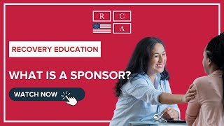 What is a Sponsor? | Recovery Centers of America