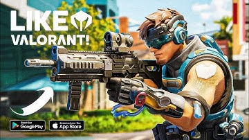 Top 6 FPS Games Like Valorant For Android 2024 | Multiplayer Shooting Games Like Valorant