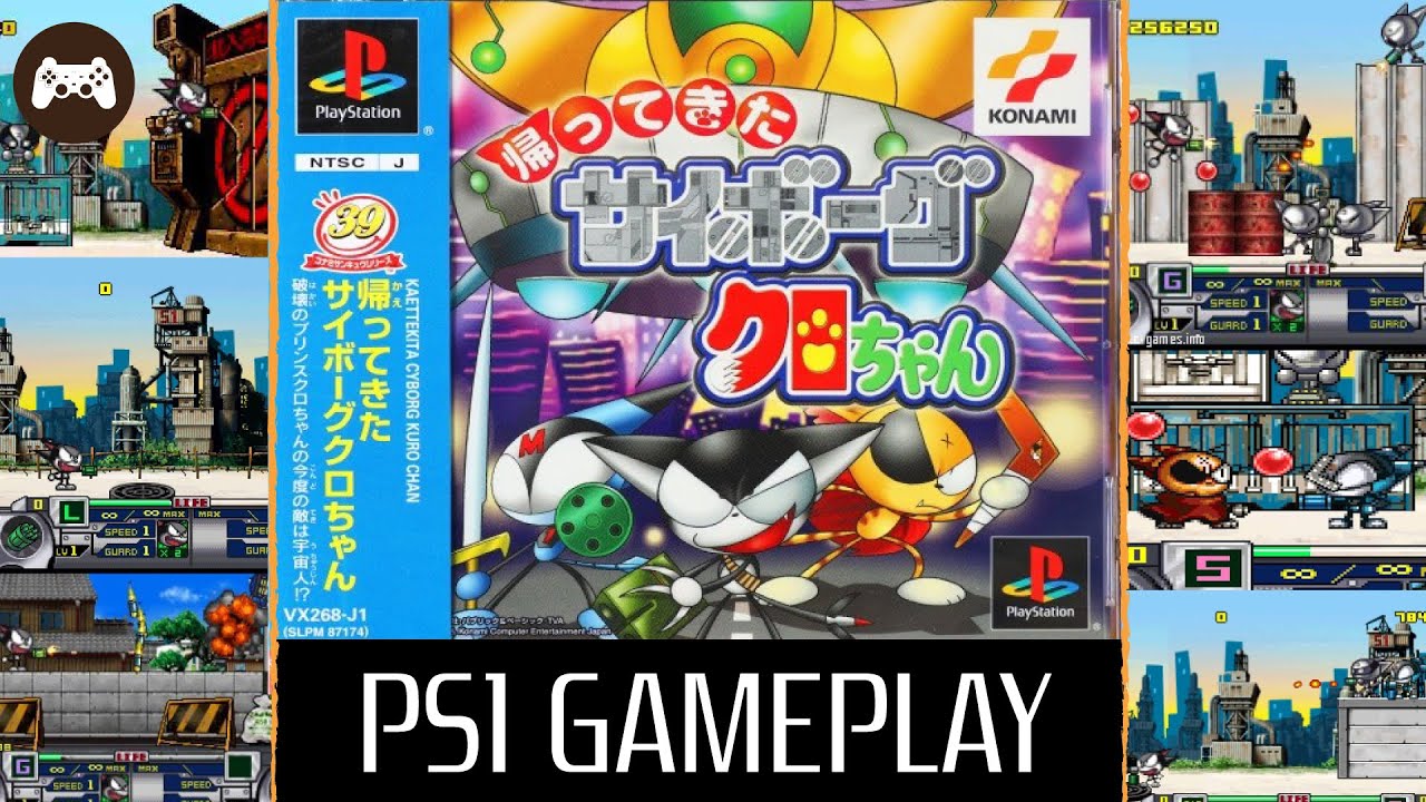 Kaette Kita Cyborg Kuro chan PS1 - Kaette Kita Cyborg Kuro chan