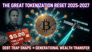 Tokenized Markets Incoming: Debt Crisis Forces Reset as Space Data Centers & Crypto Networks Explode