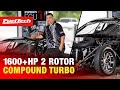 1670hp compound turbo 2 rotor powered by FuelTech!