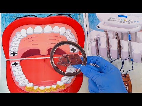 잠 오는 고양이 치과 ASMR 팝업북 <strong>만지면서</strong> 소개｜수다 ASMR｜내가 쓰고 만든 동화책 상황극, Roleplay 후기