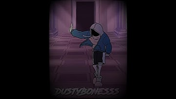 Thumbnail of Dust Sans Edit [voice by @GRiM-X] (song:untitled13) #edit #undertale #sans #shorts