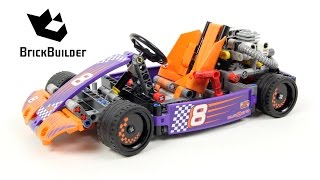 Lego Technic 42048 Race Kart - Lego Speed build
