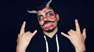 $4 Walmart Makeup Kit Tutorial - DEMON MAKEUP