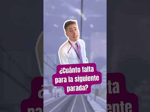 🤔 ¿Cómo sabe el maquinista cuánto falta para su próxima parada?