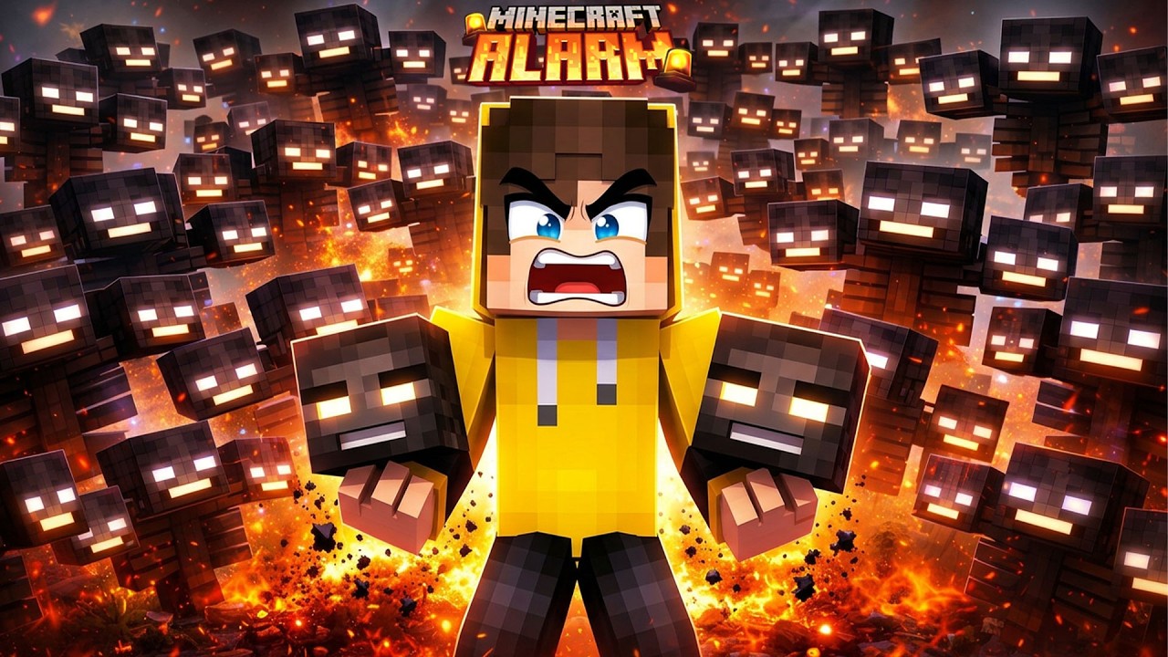 TAG 19 Minecraft ALARM 🚨DER WITHER KOMMT und ZERSTÖRT ALLES!