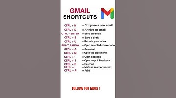Top 10 Gmail Shortcuts
