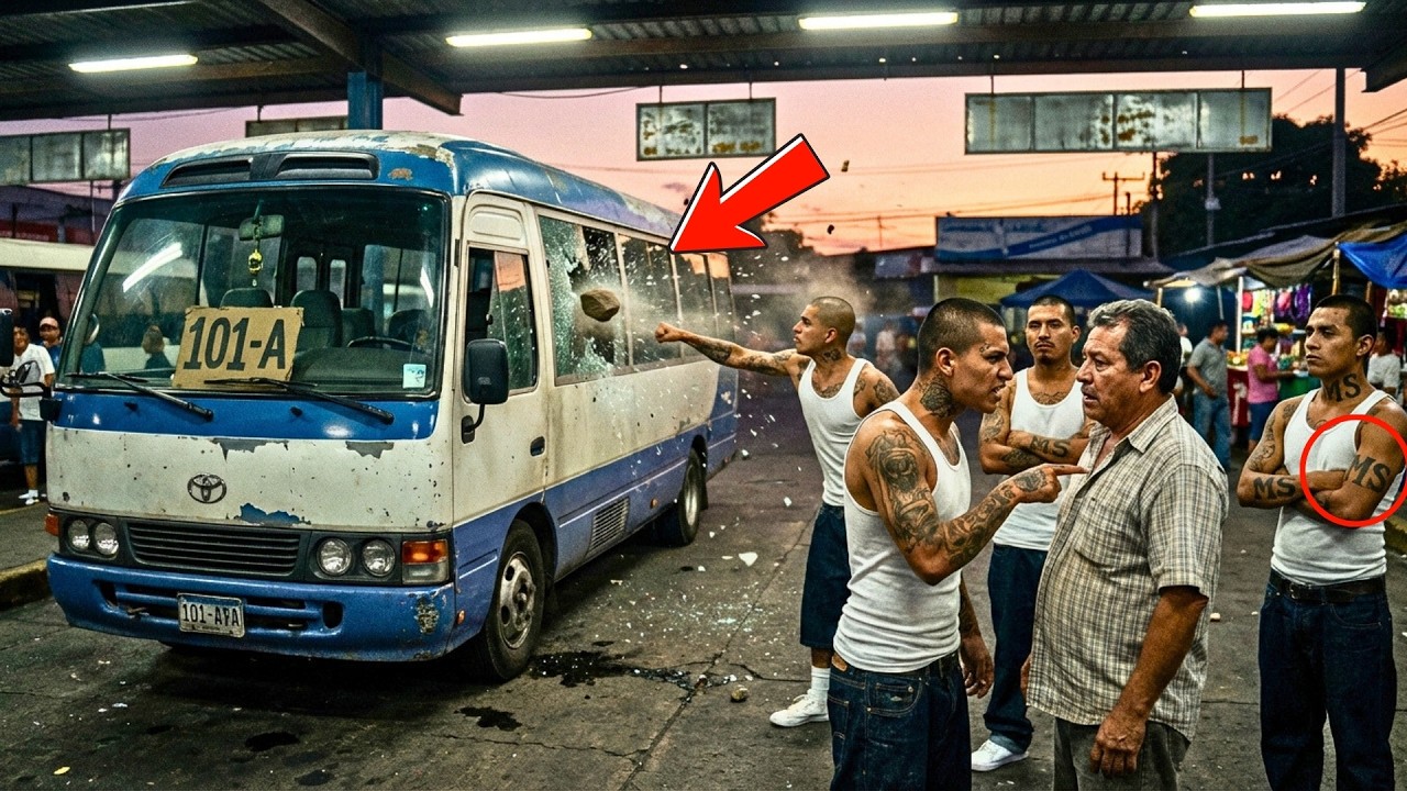 MS-13 Tomó Control Del Terminal — Lo Que Hizo Un Chofer De 48 Años Los Obligó a Retroceder