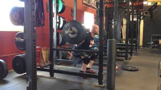 315 x 3 Pause Squats