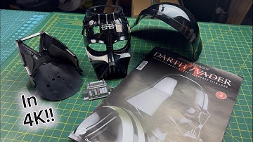Build Star Wars Darth Vader 1:2 Scale - pack 1 stage 2.#foryou #starwars#darthvader#fanhome 