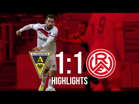 18. Spieltag - Saison 2020/2021: Alemannia Aachen - RWE (Highlights)