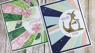 Stampin' Up! Sunburst Cards