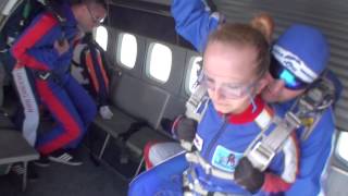 Aďka a Roko - Tandemový zoskok 4000m