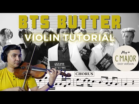 Butter (Easy Violin) - BTS