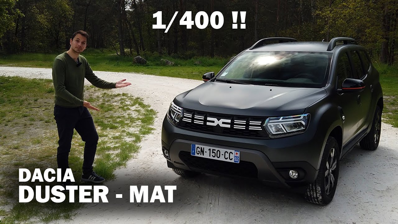 La Dacia La PLUS RARE ! DUSTER MAT - Bye Bye Duster ! 1/400 - YouTube